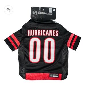 NHL Pet First Hurricanes Dog Jersey - Black (X-Small)